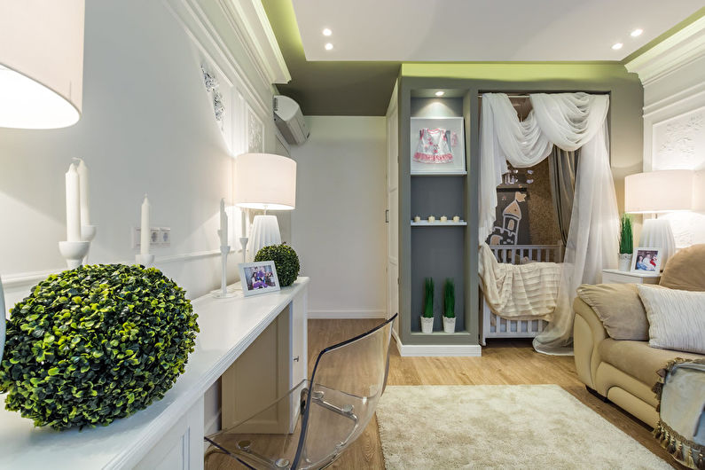 Canopy for crib - photo