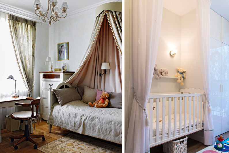 Canopy for crib - photo