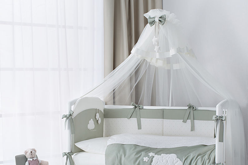 Canopy for crib - photo
