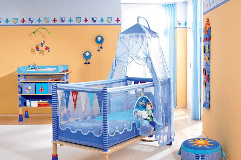 Canopy for crib - photo