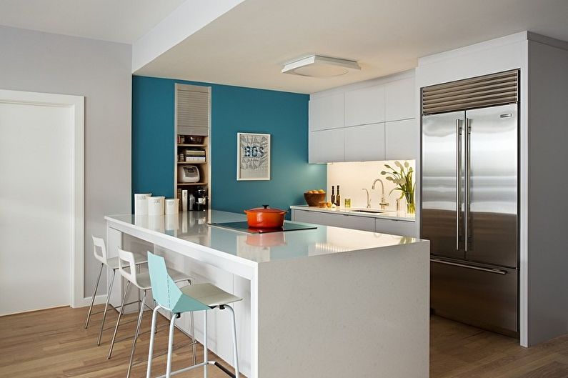 Turquoise Kitchen Photo - Interior Design