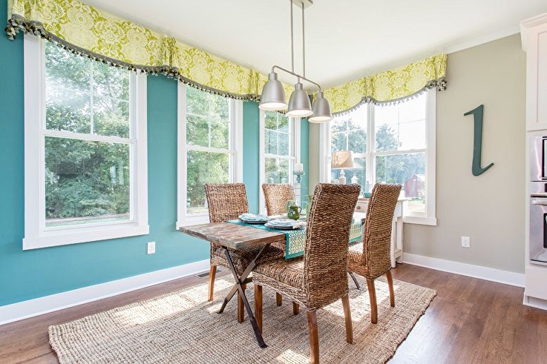 Turquoise Kitchen Photo - Interior Design
