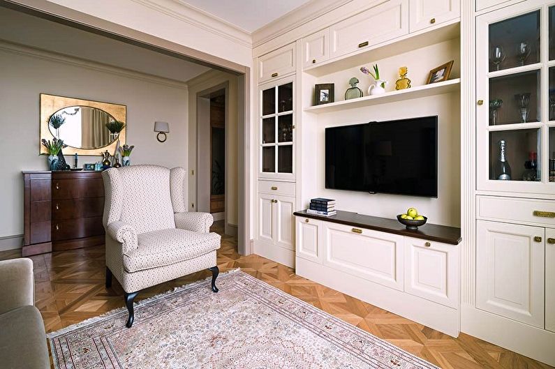 Classic Living Room Design - Floor Finish