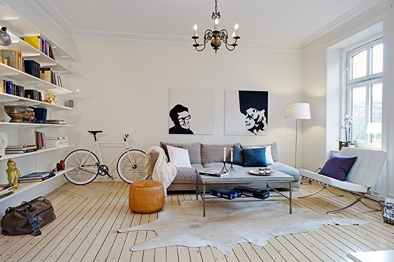 Scandinavian style in the interior - Features