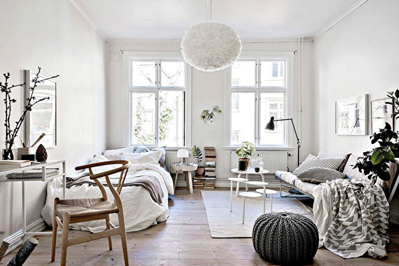 Scandinavian style in the interior - Features