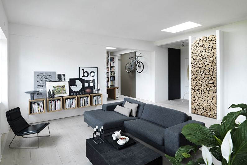 Scandinavian style in the interior - Wall decoration