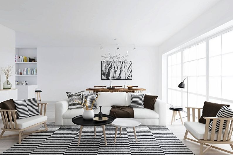 Scandinavian style in the interior - Furniture