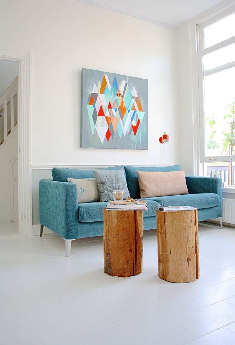 Scandinavian style in the interior - Furniture