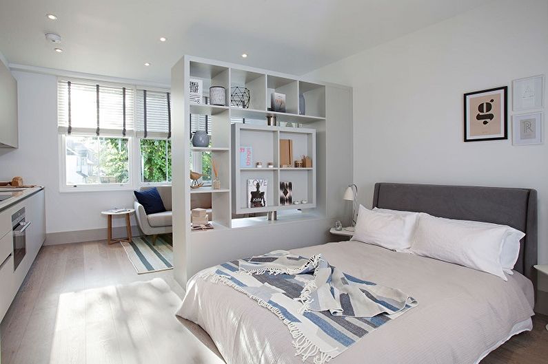 Bedroom in the Scandinavian style photo - Interior Design