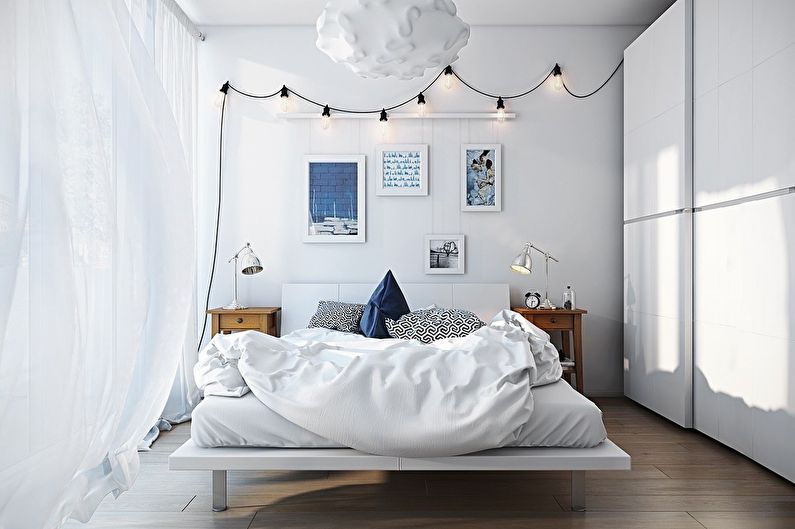 Bedroom in the Scandinavian style photo - Interior Design