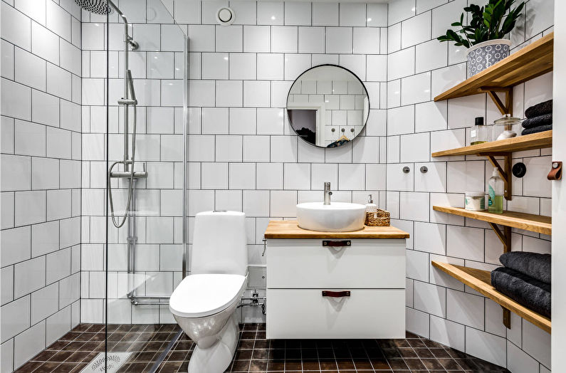 Scandinavian style bathroom photo - Interior Design