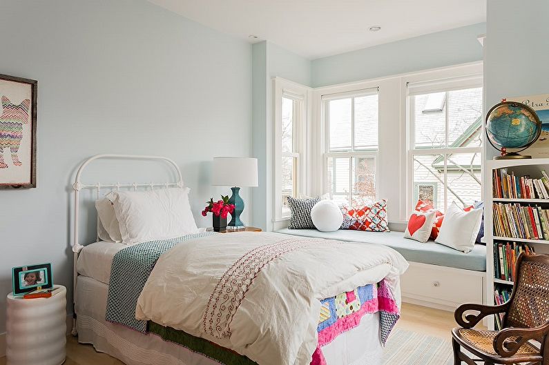 Children's room in the Scandinavian style photo - Interior Design
