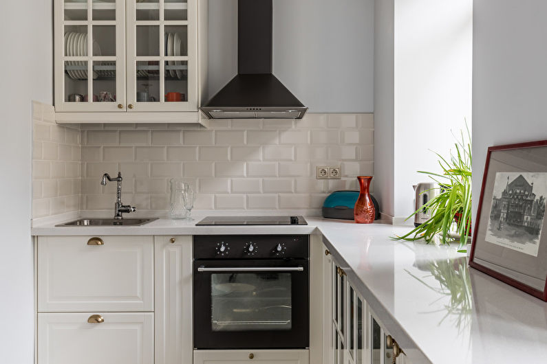 Cuina de 7 m2 en estil escandinau - Disseny d’interiors