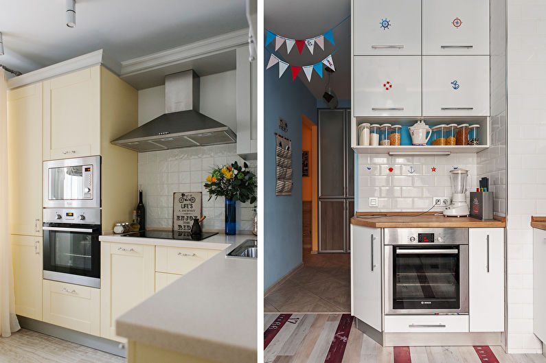 Interiorisme de cuina de 7 m2 - Foto