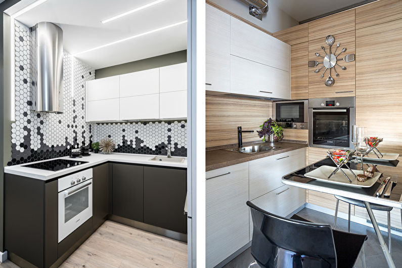 Interiorisme de cuina de 7 m2 - Foto