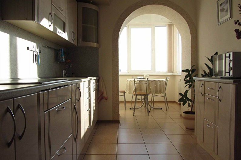 Interiorisme de cuina de 7 m2 - Foto