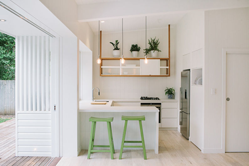 Interiorisme de cuina de 7 m2 - Foto