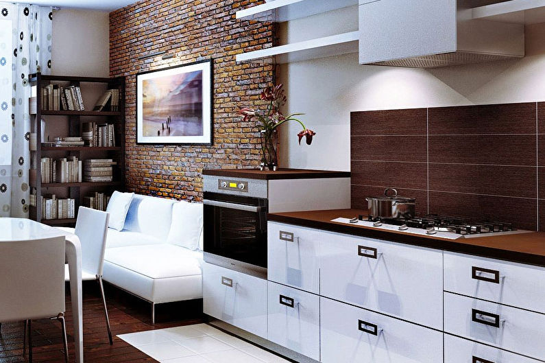 Porcelain apron for kitchen
