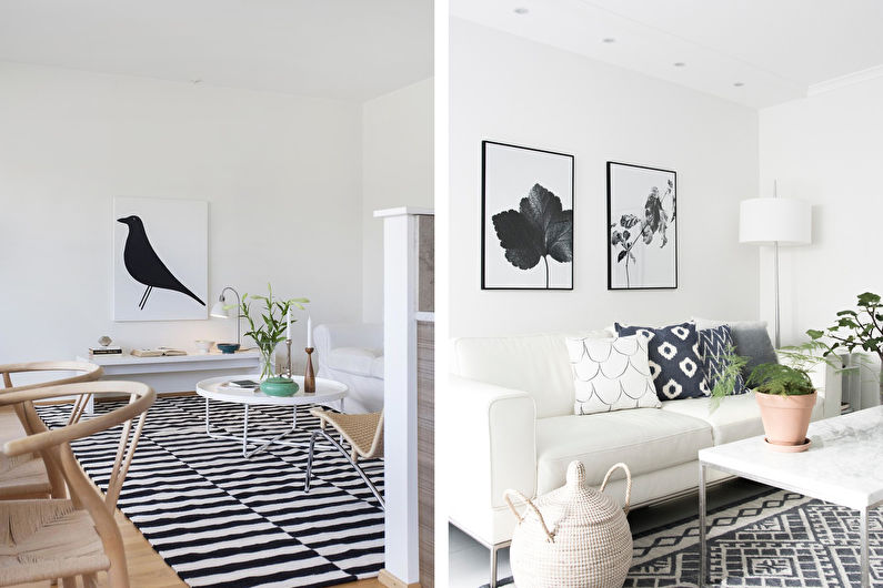 Living room design 15 sq.m. - Bright hues