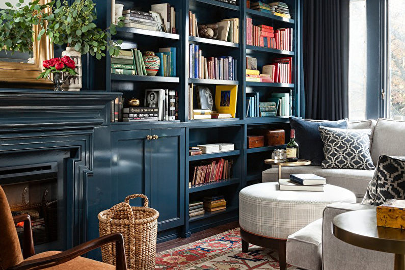 Living room design 15 sq.m. - Furniture and appliances