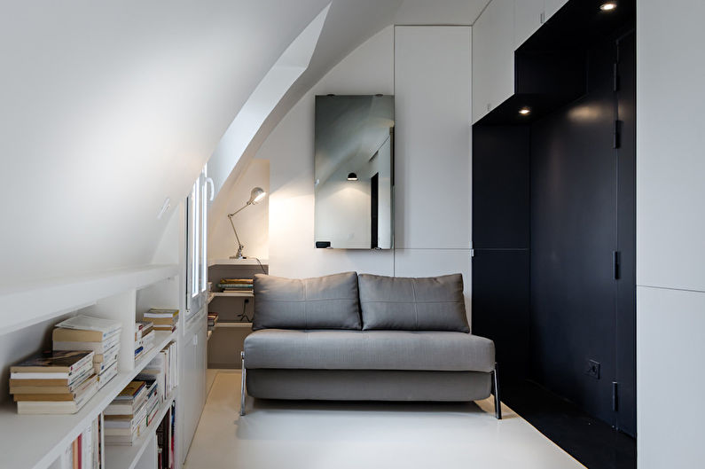 Living room design 15 sq.m. - Layout options