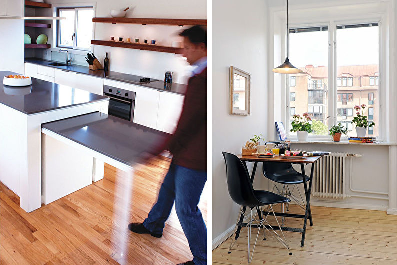 Furniture for a small kitchen - Furniture for a dining area