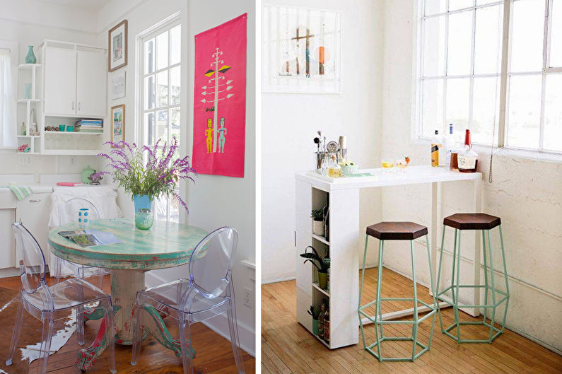 Furniture for a small kitchen - Furniture for a dining area