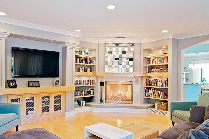 Wall with TV - Drywall