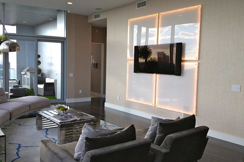 TV Wall - Backlight Options