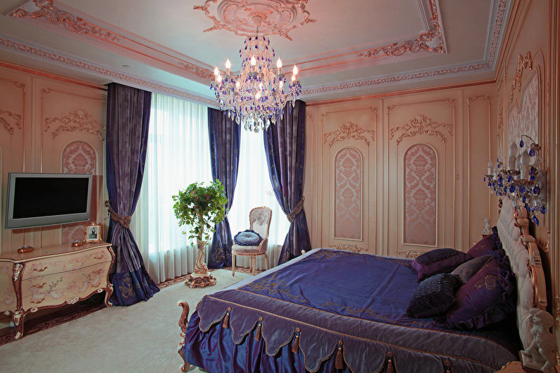 Peach and Purple - Combinaison de couleurs à l'intérieur