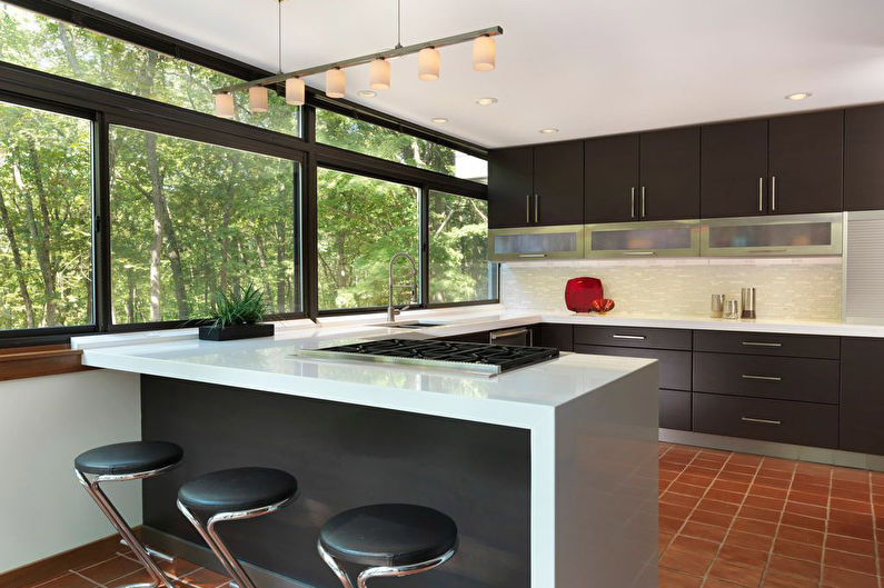 Wenge color in the interior - Use cases