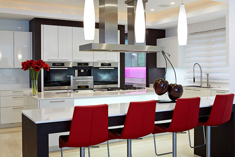 Wenge and warm colors - The combination of colors in the interior