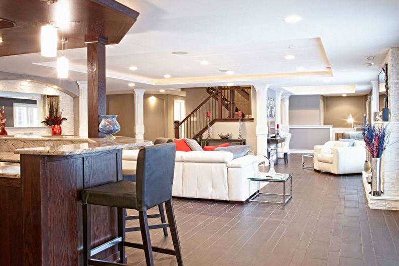 Color wenge in the kitchen - Interior Design
