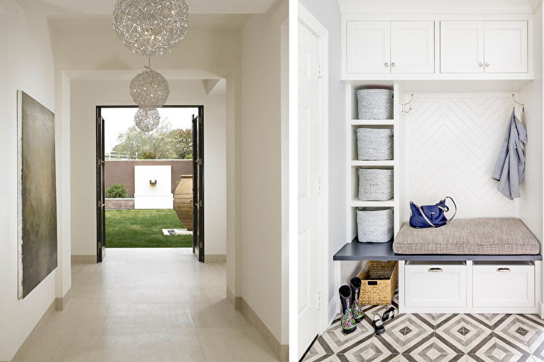 Hallway Floor Tiles - Color Variations