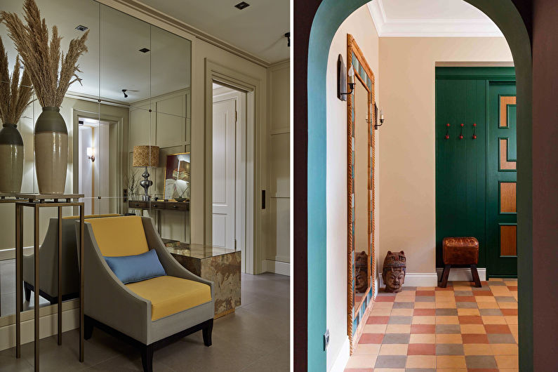 Hallway Floor Tiles - Color Variations