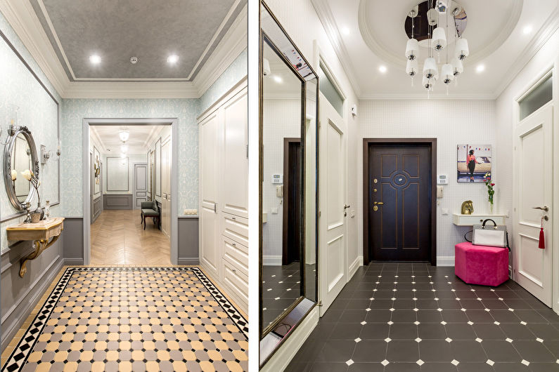 Hallway Floor Tiles - Tile Size and Shape