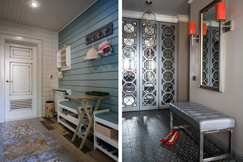 Hallway Floor Tiles - Laying Types
