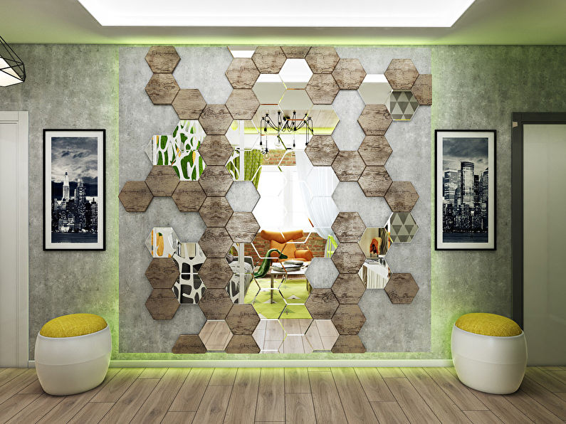 Living Geometry -huoneiston sisustus - kuva 4
