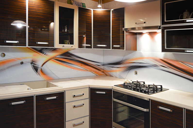 Corner Kitchen Design - With Countertop