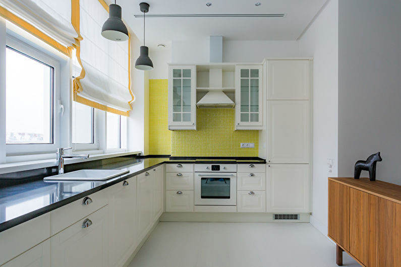 Scandinavian-style corner kitchen - Interior Design