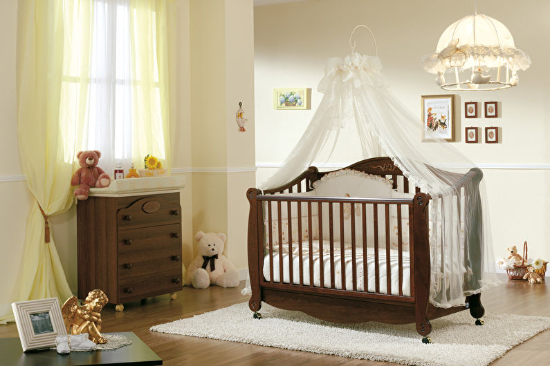 Canopy for a crib (60 photos)