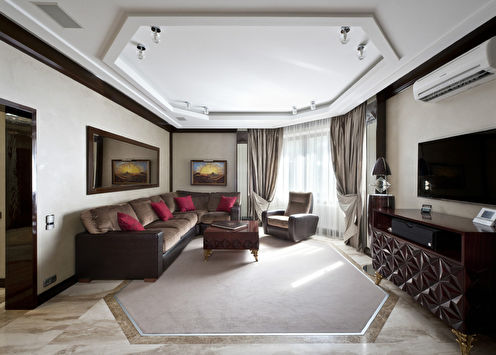 “Within the framework of style”: Apartment in Moscow