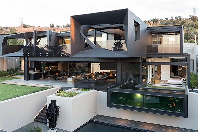 Hi-Tech Homes - Features of Style in Architecture