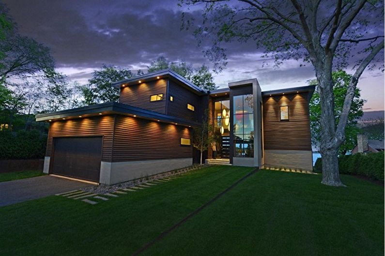 High-tech houses - photo and projects