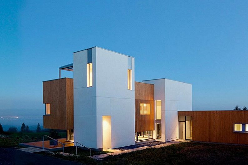 High-tech houses - photo and projects