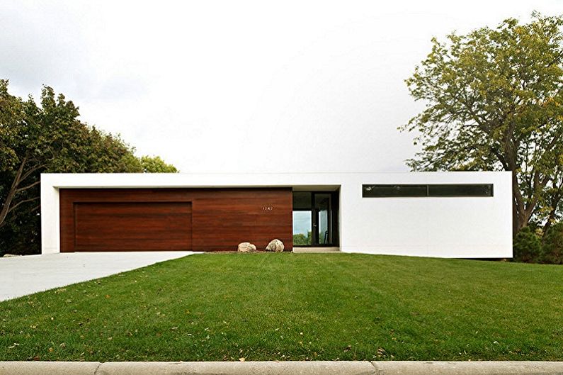 High-tech houses - photo and projects