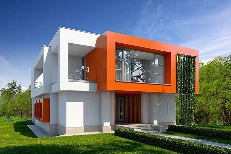 High-tech houses - photo and projects