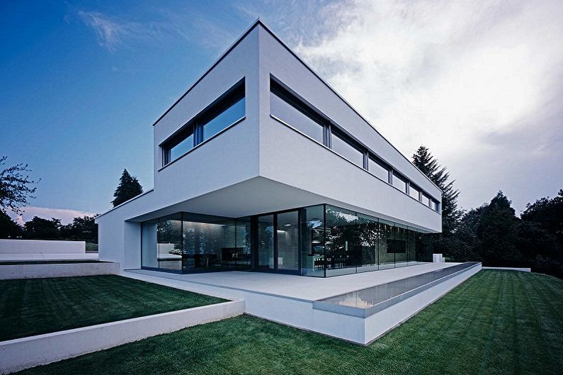 High-tech houses - photo and projects