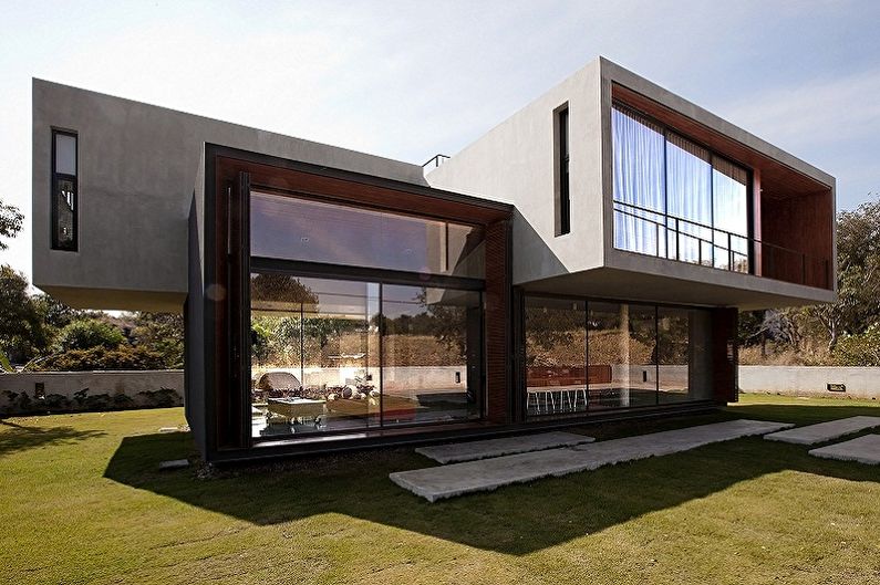 High-tech houses - photo and projects