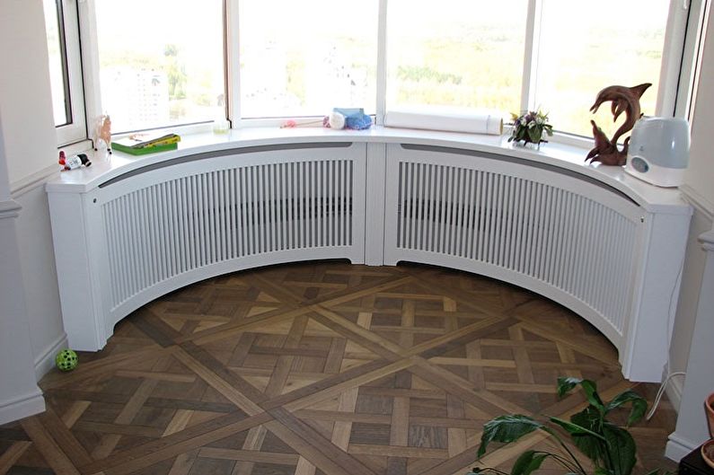 Screens for radiators - Purpose
